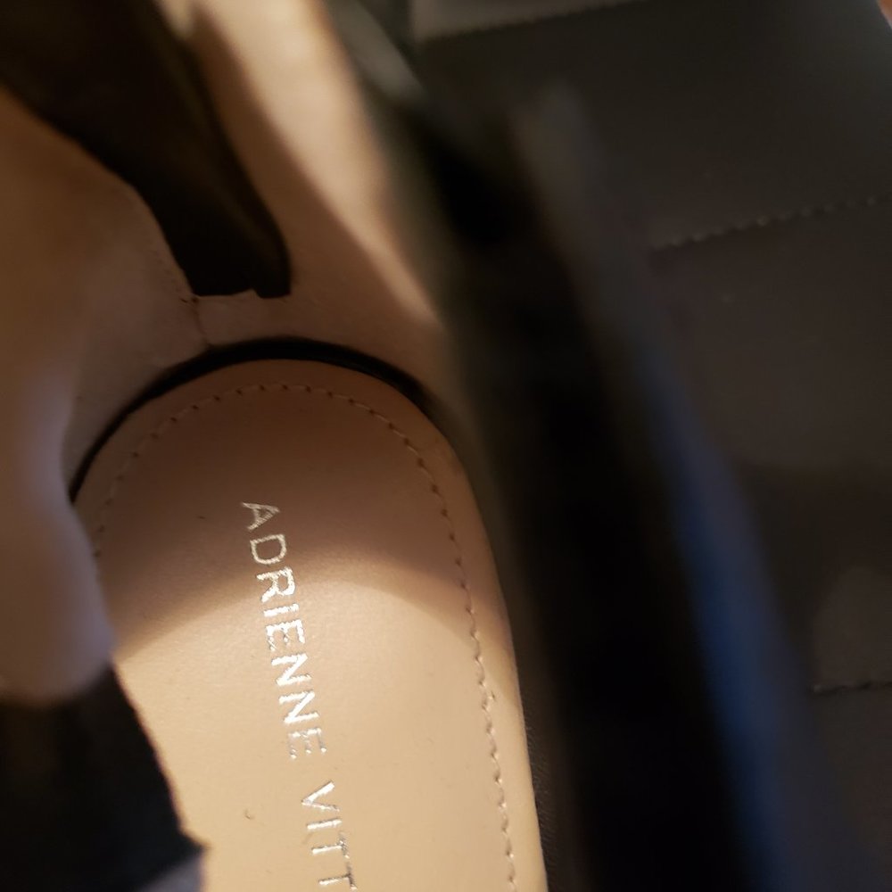 Adrienne Vittadini Black Strap Sandal - Picture 4 of 6